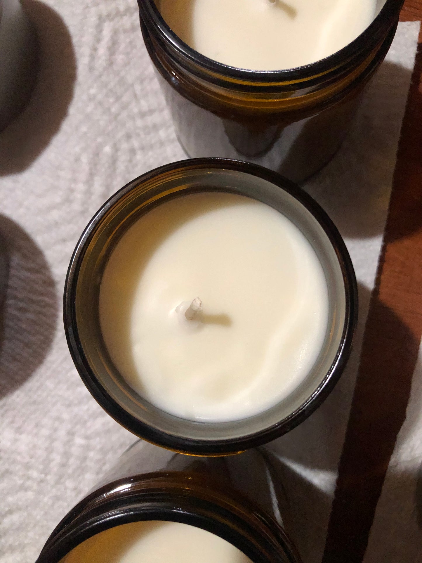 Off Center Wick Candles